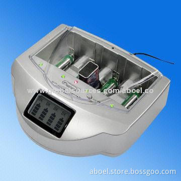 AAA/AA/C/D Alkaline Battery Recharger, Short-circuit and Over-charge Protections